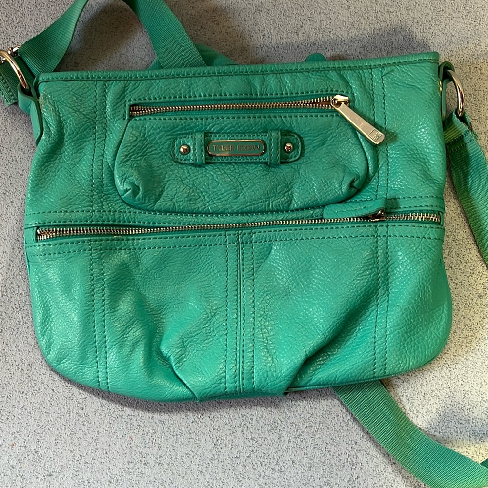 Tyler Rodan teal purse